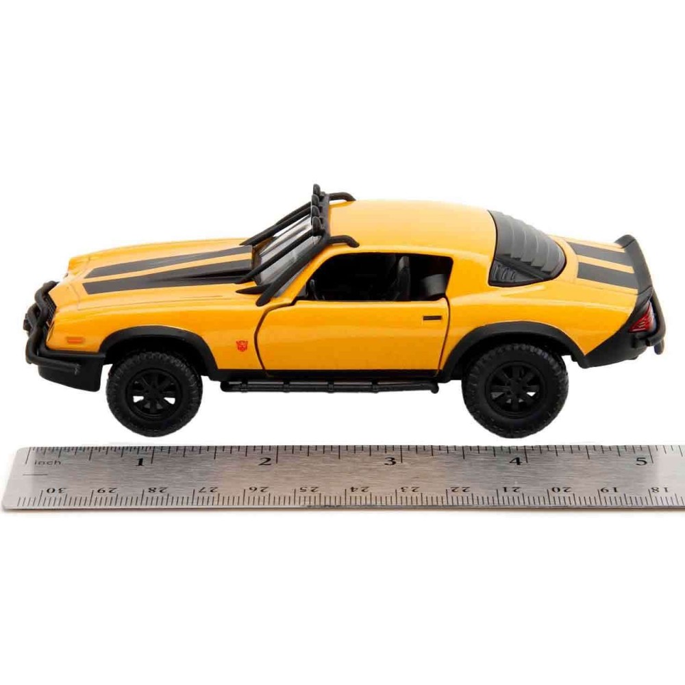 JADA TOYS TRANSFORMERS RISE OF THE BEASTS BUMBLEBEE 1977 CHEVROLET CAMARO DIE CAST 1/32 MODEL