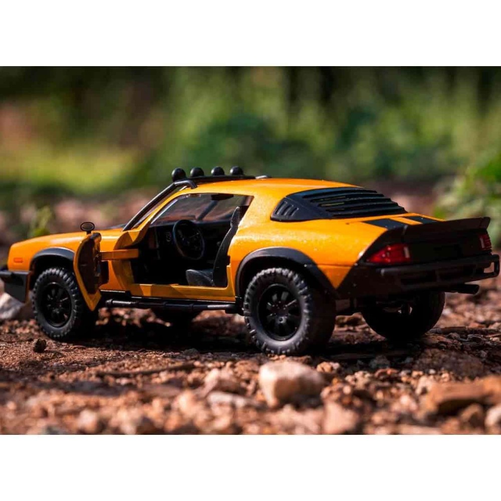 TRANSFORMERS RISE OF THE BEASTS BUMBLEBEE 1977 CHEVROLET CAMARO DIE CAST 1/24 MODEL JADA TOYS