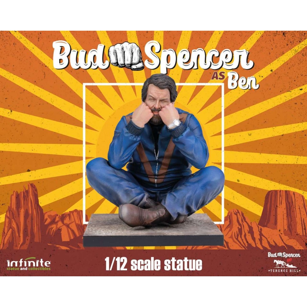 INFINITE STATUE BUD SPENCER AS BEN STATUE 1/12 RESIN FIGURE
