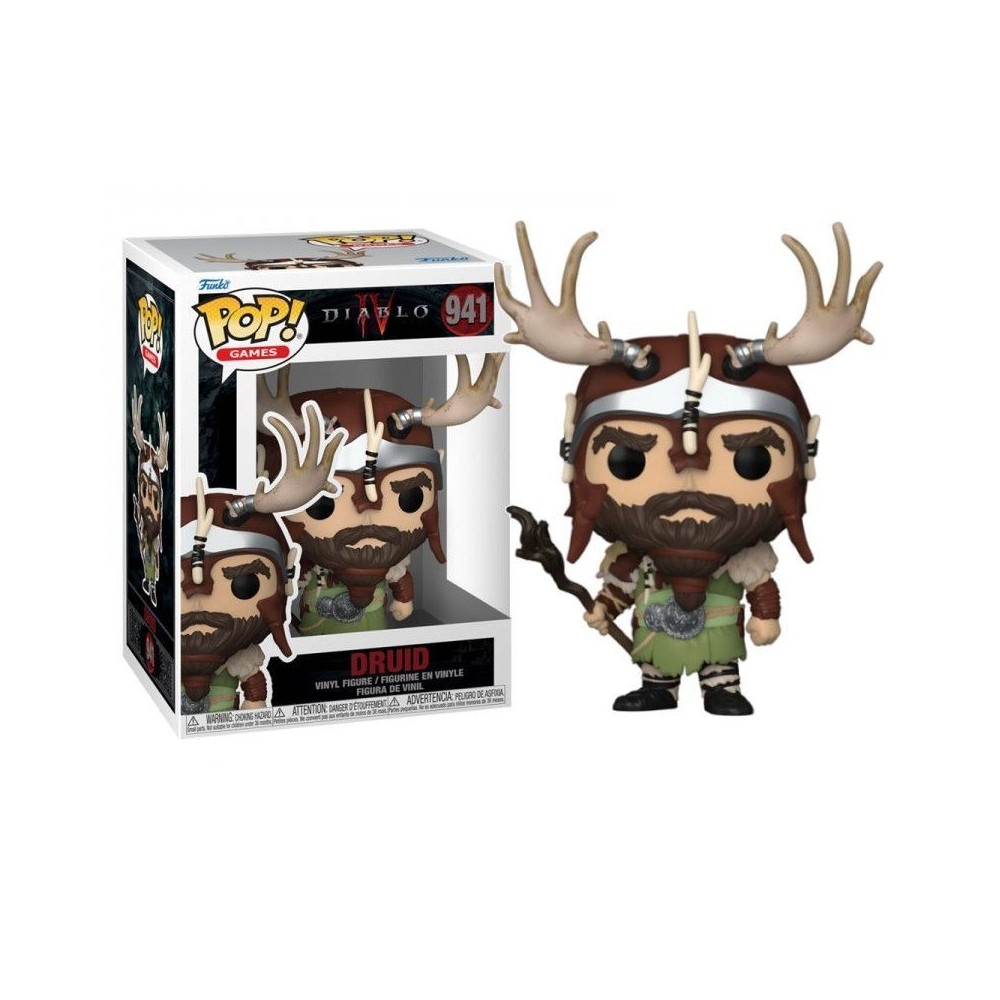 FUNKO FUNKO POP! DIABLO IV - DRUID BOBBLE HEAD KNOCKER FIGURE