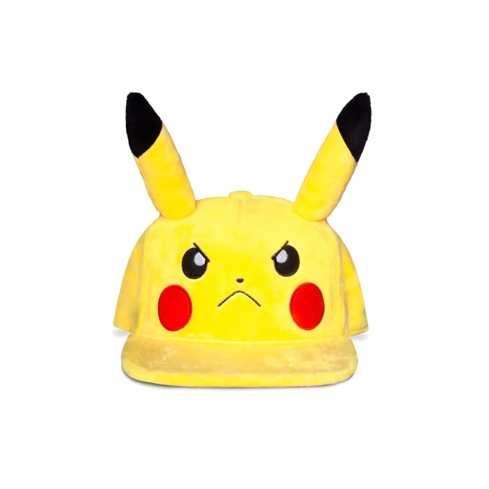 POKEMON ANGRY PIKACHU BASEBALL CAP CAPPELLO DIFUZED