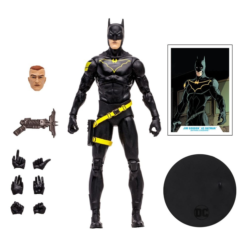 MC FARLANE DC MULTIVERSE JIM GORDON AS BATMAN ACTION FIGURE