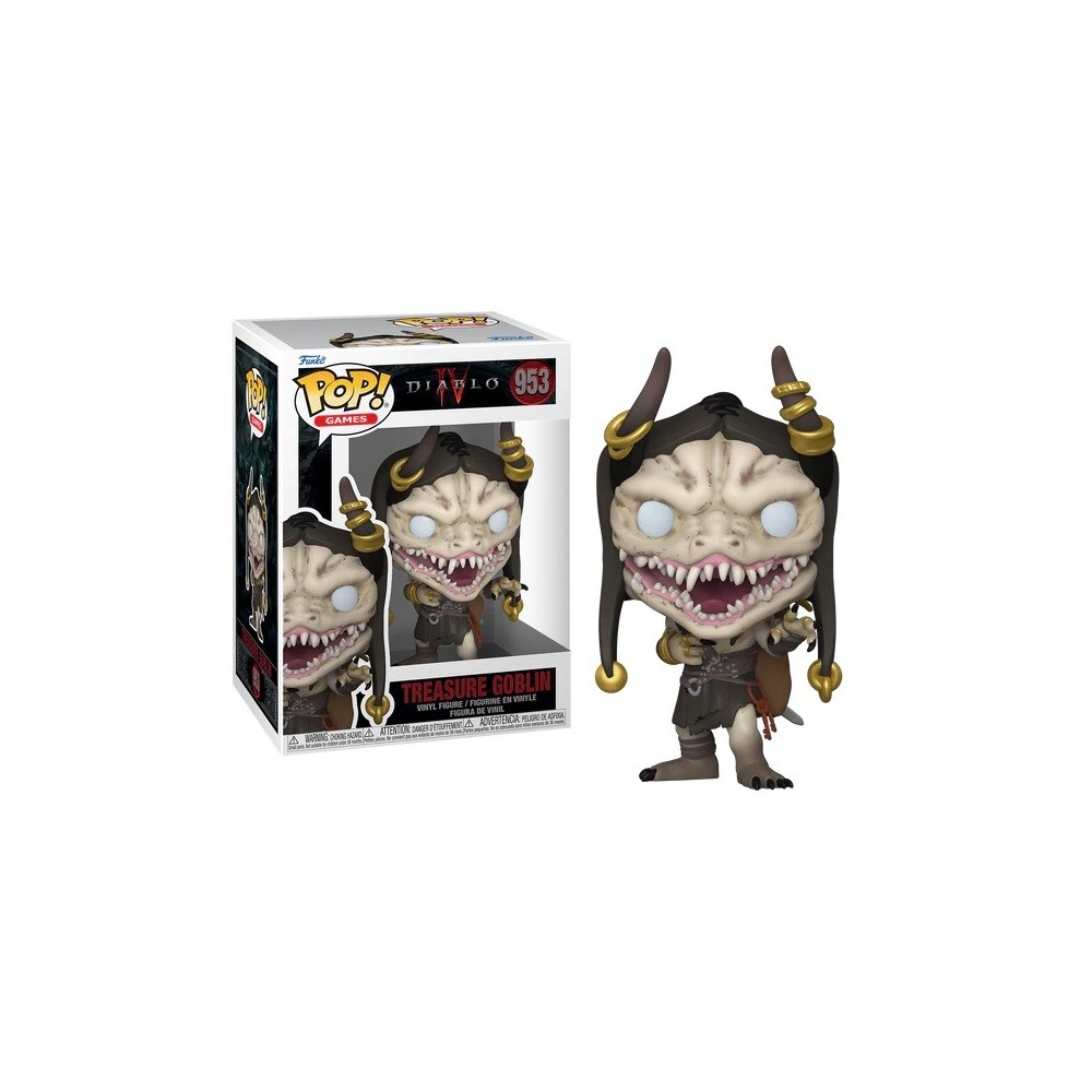 FUNKO FUNKO POP! DIABLO IV - TREASURE GOBLIN BOBBLE HEAD KNOCKER FIGURE