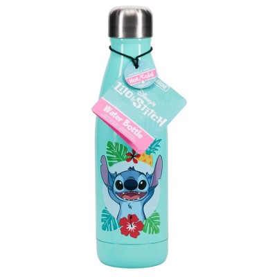 DISNEY STITCH TROPICAL BOTTIGLIA METALLICA TERMICA 460ML PALADONE PRODUCTS