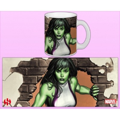 WOMEN OF MARVEL SHE-HULK MUG TAZZA IN CERAMICA SEMIC