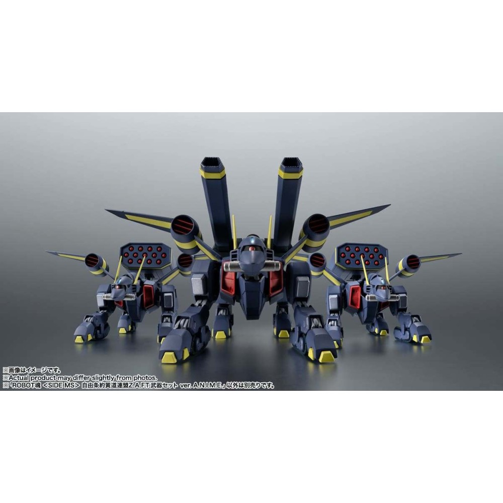 BANDAI ROBOT SPIRITS ZODIAC ALLIANCE OF FREEDOM TREATY WEAPON SET GUNDAM VER. A.N.I.M.E.