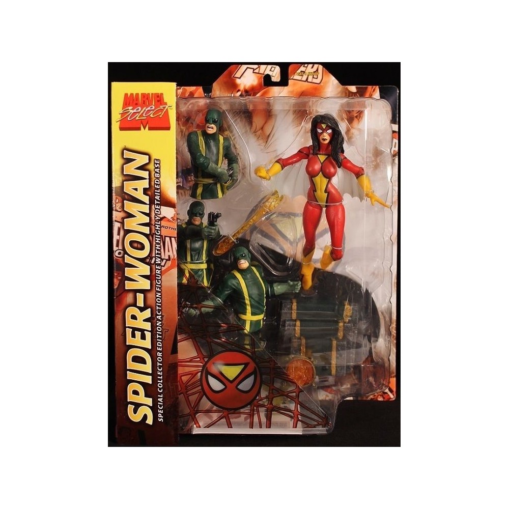 MARVEL SELECT SPIDER-WOMAN ACTION FIGURE DIAMOND SELECT