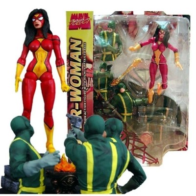 MARVEL SELECT SPIDER-WOMAN ACTION FIGURE DIAMOND SELECT