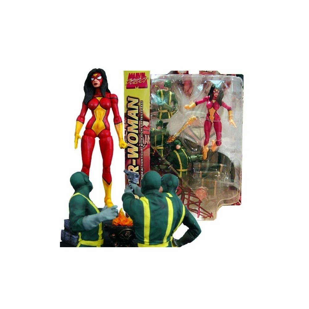 MARVEL SELECT SPIDER-WOMAN ACTION FIGURE DIAMOND SELECT