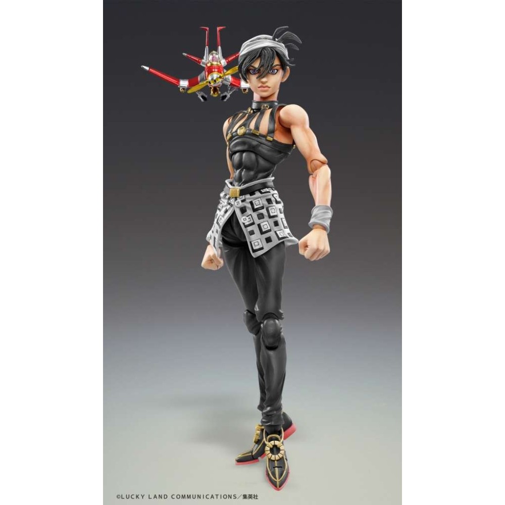 JOJO'S BIZARRE ADVENTURE CHOZOKADO NARANCIA GHIRGA & AS VER. BLACK ACTION FIGURE MEDICOS ENTERTAINMENT