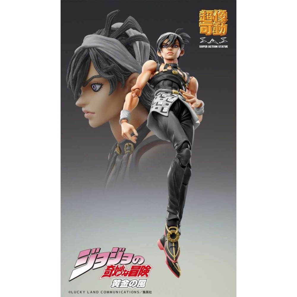 JOJO'S BIZARRE ADVENTURE CHOZOKADO NARANCIA GHIRGA & AS VER. BLACK ACTION FIGURE MEDICOS ENTERTAINMENT