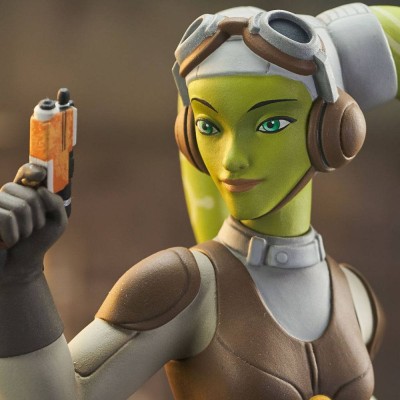 STAR WARS REBELS HERA AND CHOPPER 1/6 2-PACK BUST DIAMOND SELECT