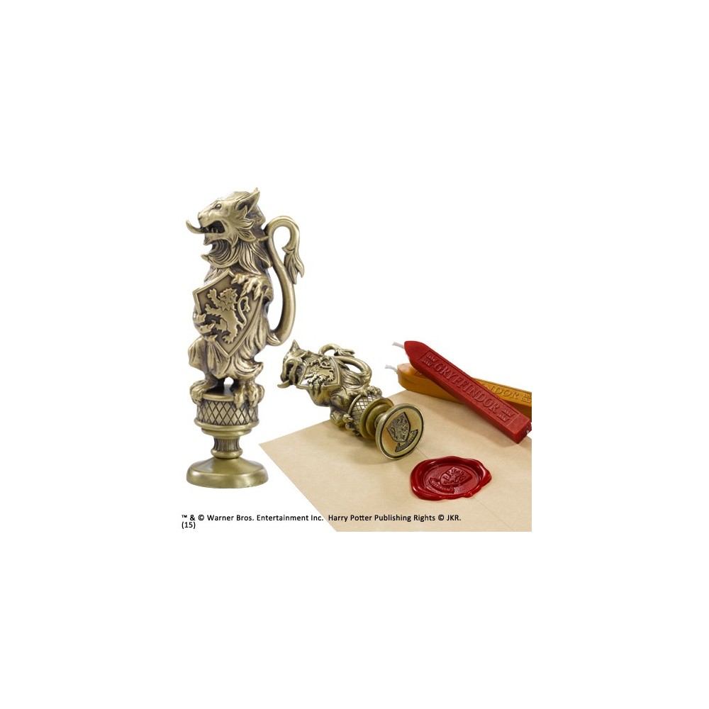 HARRY POTTER GRYFFINDOR WAX SEAL SIGILLO PER CERA NOBLE COLLECTIONS