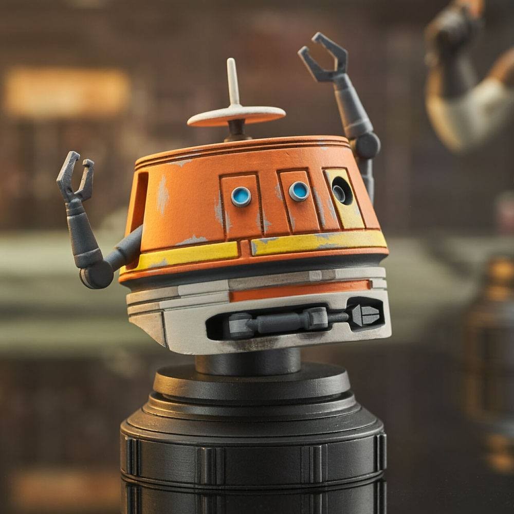 STAR WARS REBELS HERA AND CHOPPER 1/6 2-PACK BUST DIAMOND SELECT