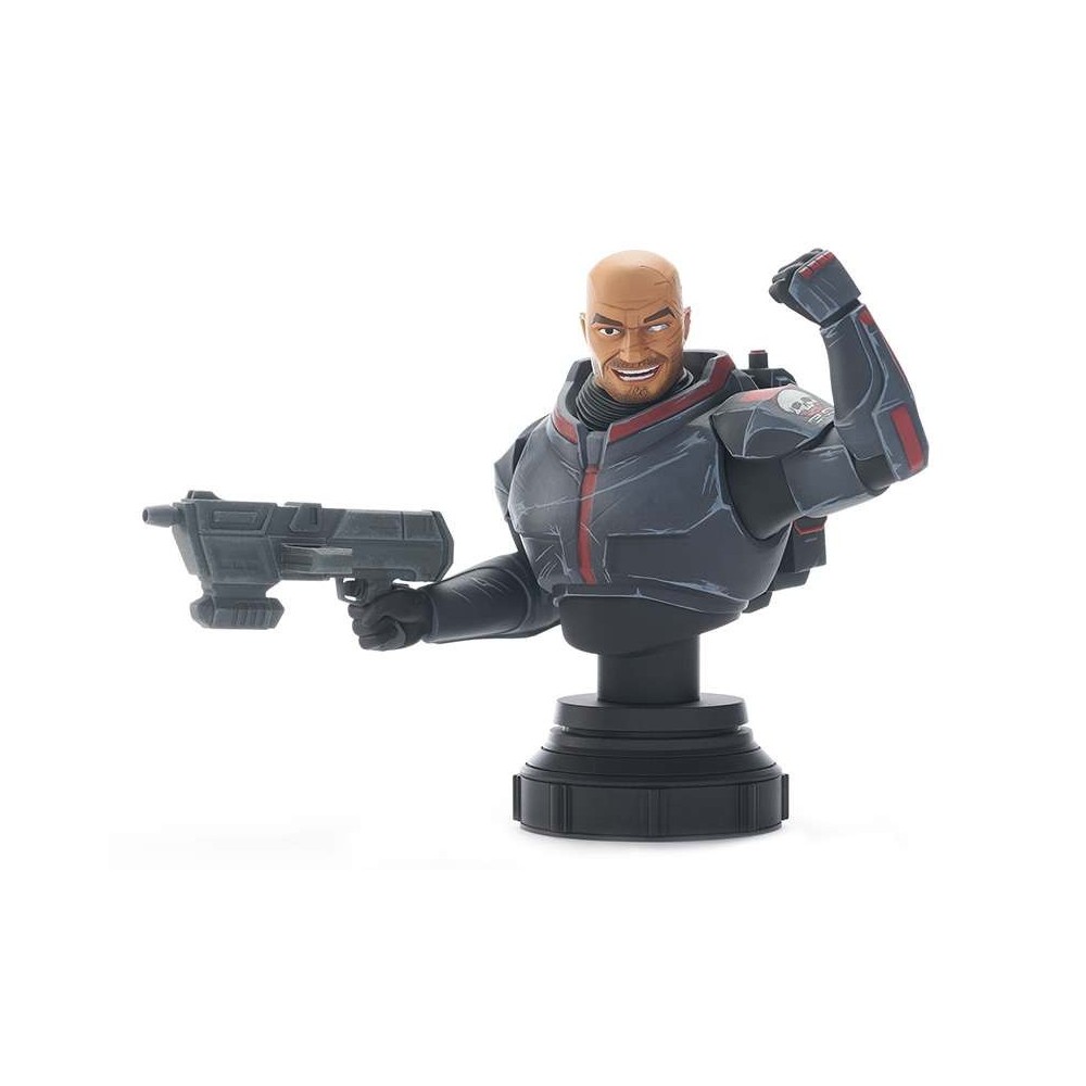 STAR WARS THE CLONE WARS WRECKER 1/6 BUST DIAMOND SELECT