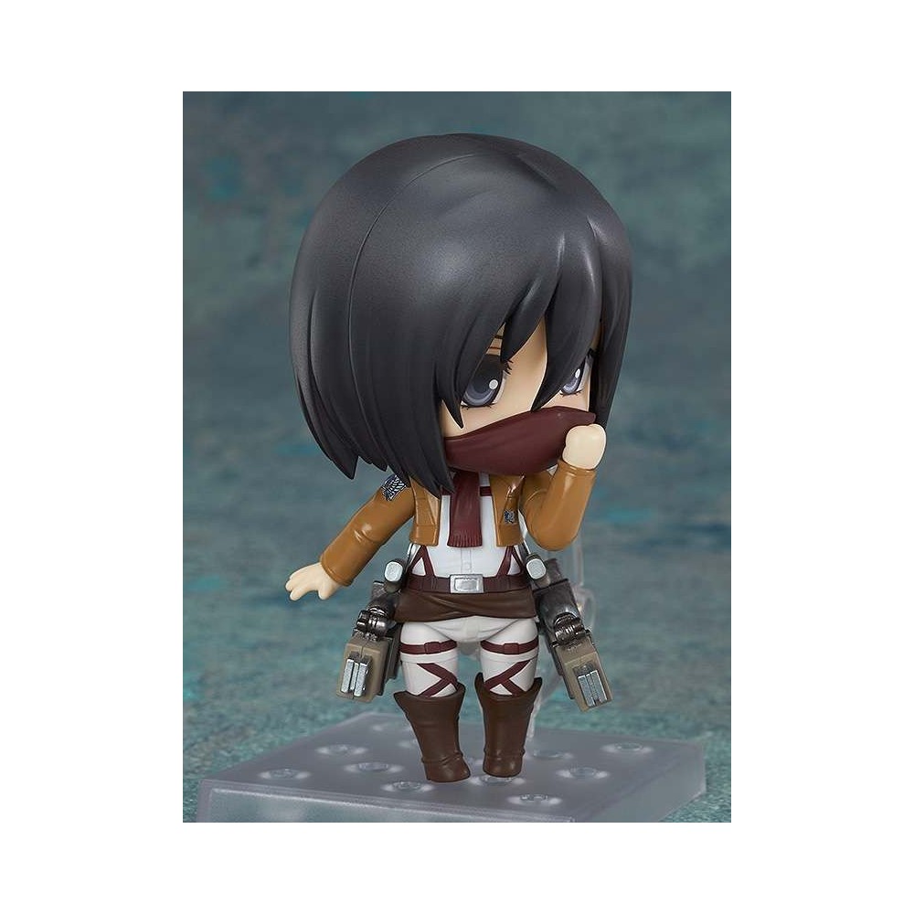 GOOD SMILE COMPANY ATTACK ON TITAN MIKASA ACKERMAN SURVEY CORPS NENDOROID ACTION FIGURE