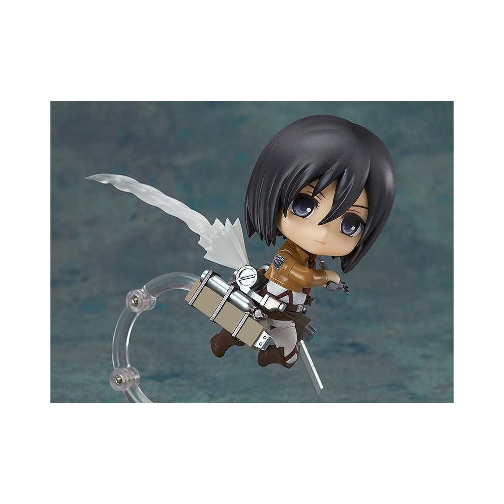 GOOD SMILE COMPANY ATTACK ON TITAN MIKASA ACKERMAN SURVEY CORPS NENDOROID ACTION FIGURE