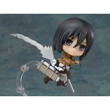 GOOD SMILE COMPANY ATTACK ON TITAN MIKASA ACKERMAN SURVEY CORPS NENDOROID ACTION FIGURE