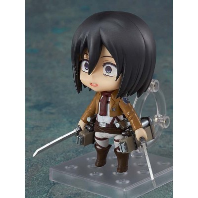 GOOD SMILE COMPANY ATTACK ON TITAN MIKASA ACKERMAN SURVEY CORPS NENDOROID ACTION FIGURE