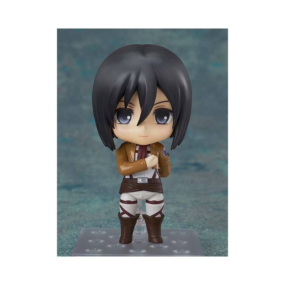 GOOD SMILE COMPANY ATTACK ON TITAN MIKASA ACKERMAN SURVEY CORPS NENDOROID ACTION FIGURE