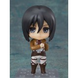 GOOD SMILE COMPANY ATTACK ON TITAN MIKASA ACKERMAN SURVEY CORPS NENDOROID ACTION FIGURE