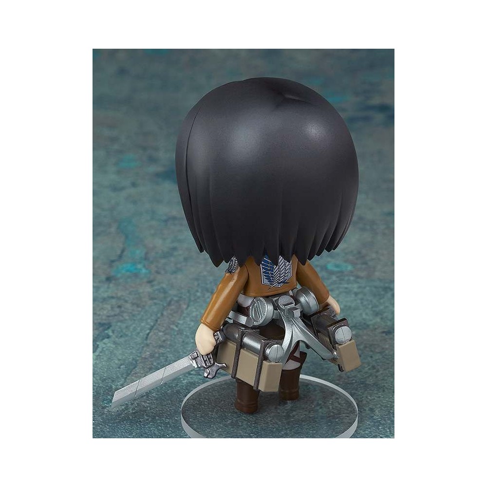 GOOD SMILE COMPANY ATTACK ON TITAN MIKASA ACKERMAN SURVEY CORPS NENDOROID ACTION FIGURE