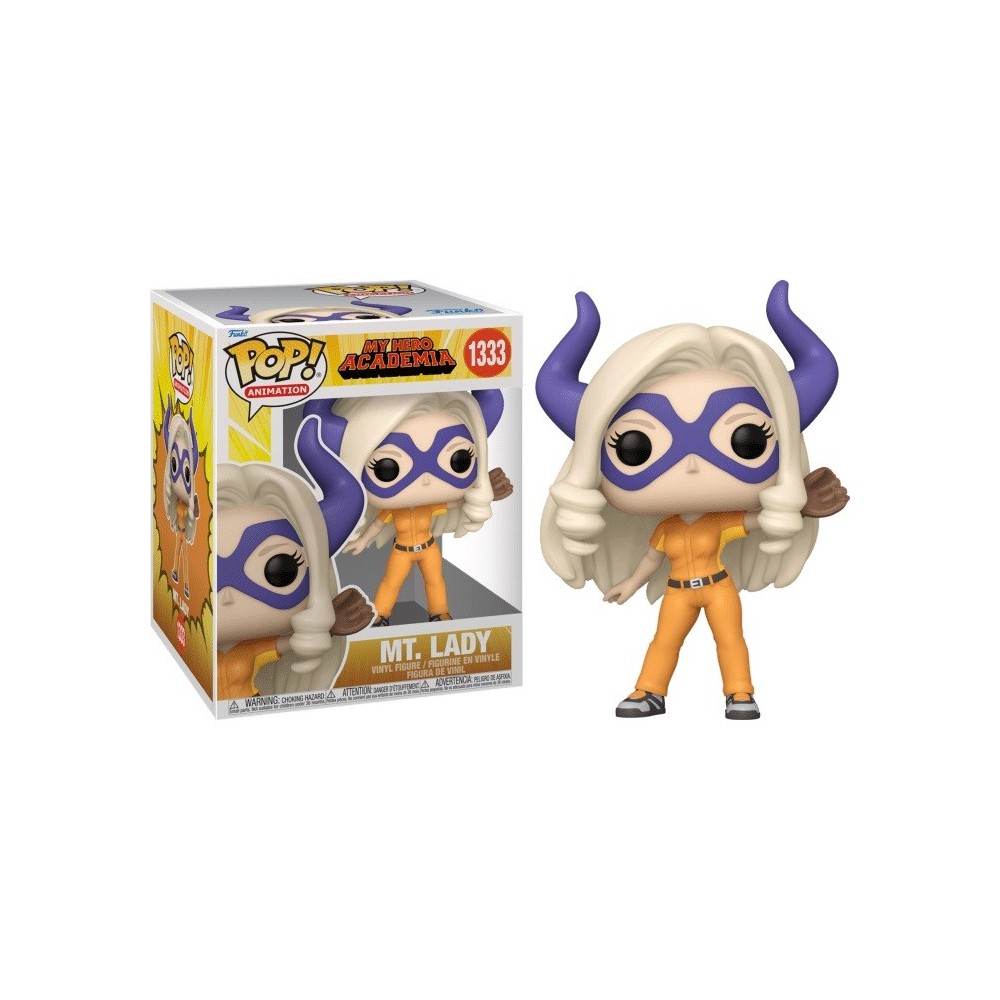 FUNKO FUNKO POP! MY HERO ACADEMIA 1333 MT. LADY SUPER SIZED BOBBLE HEAD KNOCKER FIGURE