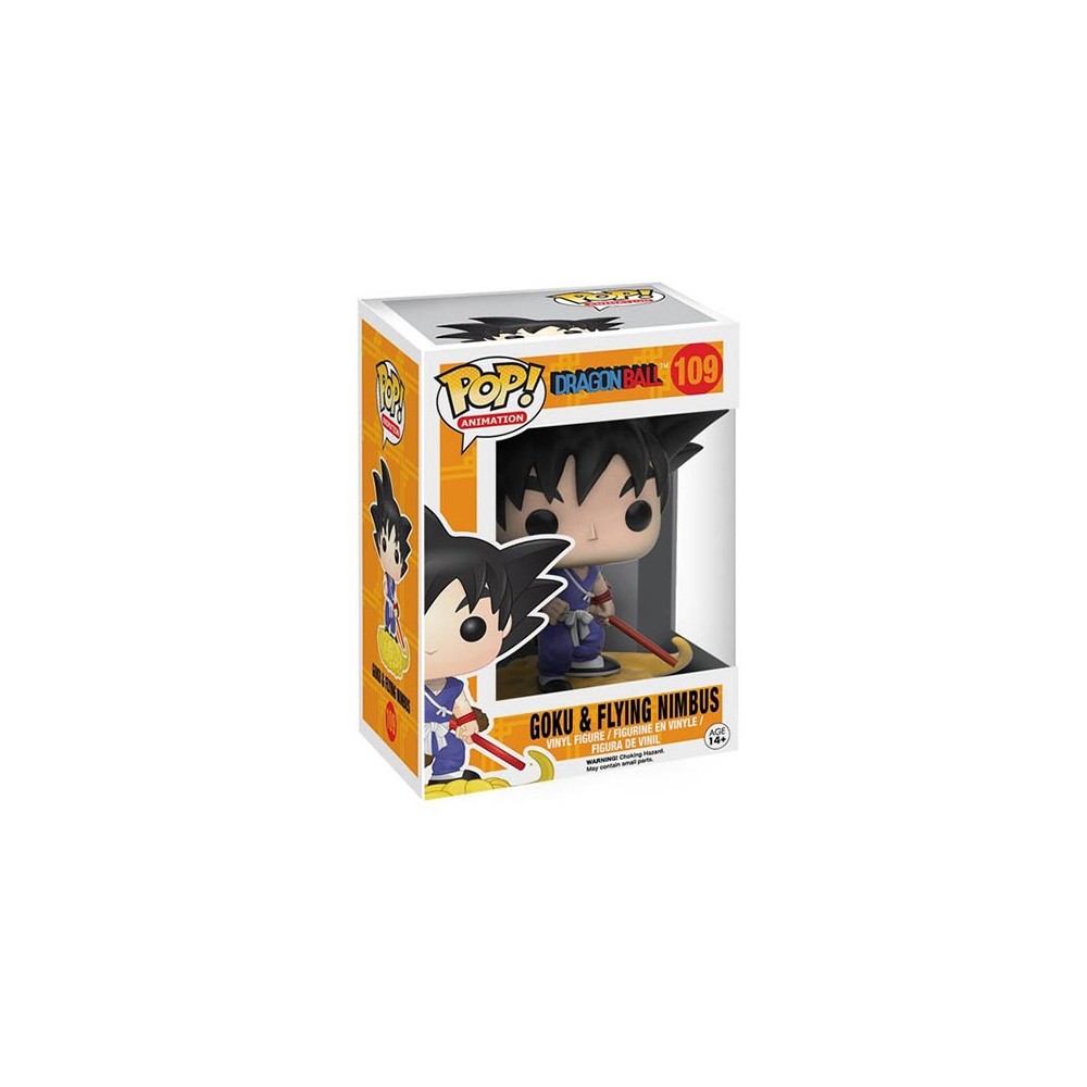 FUNKO POP! DRAGON BALL Z - GOKU & FLYING NIMBUS BOBBLE HEAD KNOCKER FIGURE FUNKO