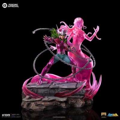 SAINT SEIYA ANDROMEDA SHUN ART SCALE DELUXE 1/10 STATUA FIGURE IRON STUDIOS