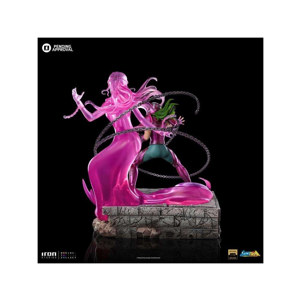 IRON STUDIOS SAINT SEIYA ANDROMEDA SHUN ART SCALE DELUXE 1/10 STATUE FIGURE