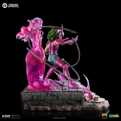 SAINT SEIYA ANDROMEDA SHUN ART SCALE DELUXE 1/10 STATUA FIGURE IRON STUDIOS
