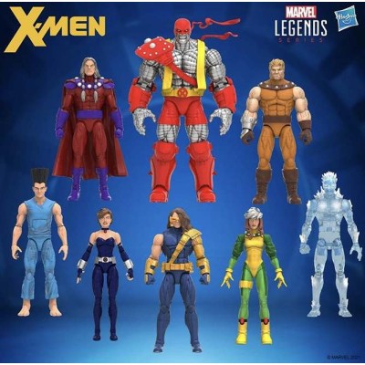 HASBRO MARVEL LEGENDS X-MEN AGE OF APOCALYPSE SET 7X ACTION FIGURES