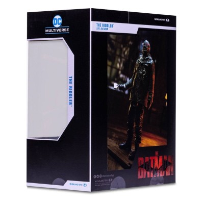 THE BATMAN MOVIE THE RIDDLER POSED STATUA 30CM FIGURE MC FARLANE