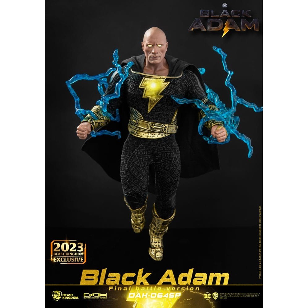 BLACK ADAM FINAL BATTLE VERSION DAH-064SP ACTION FIGURE BEAST KINGDOM