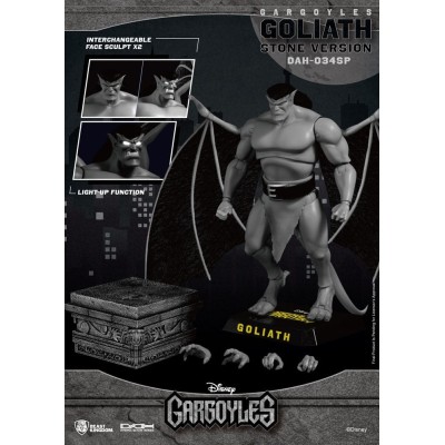 GARGOYLES GOLIATH DAH-034SP STONE COLOR VERSION ACTION FIGURE BEAST KINGDOM
