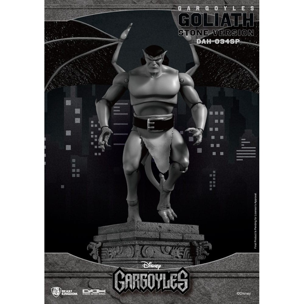 GARGOYLES GOLIATH DAH-034SP STONE COLOR VERSION ACTION FIGURE BEAST KINGDOM