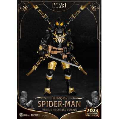 SPIDER-MAN MEDIEVAL KNIGHT DAH-051SP B&G VERSION ACTION FIGURE BEAST KINGDOM