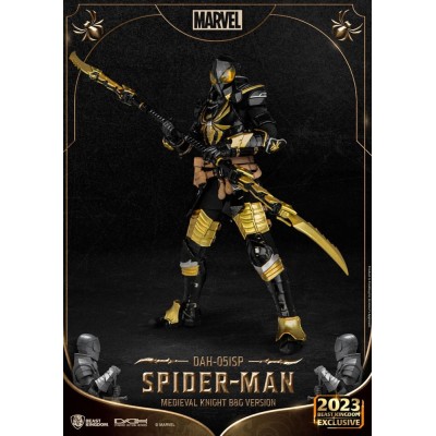 SPIDER-MAN MEDIEVAL KNIGHT DAH-051SP B&G VERSION ACTION FIGURE BEAST KINGDOM