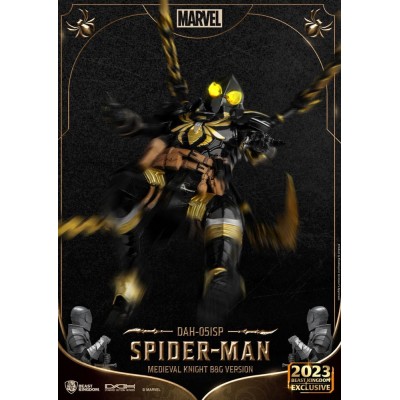 SPIDER-MAN MEDIEVAL KNIGHT DAH-051SP B&G VERSION ACTION FIGURE BEAST KINGDOM