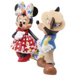 MICKEY E MINNIE BOTANICAL STATUA FIGURE ENESCO