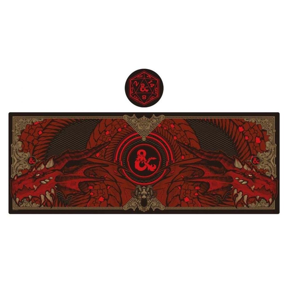 DUNGEONS AND DRAGONS XL DESK MAT E COASTER FANATTIK