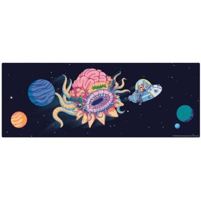 FANATTIK RICK AND MORTY XL DESK MAT AND COASTER