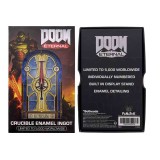 DOOM ETERNAL CRUCIBLE ENAMEL INGOT STAINED GLASS REPLICA LINGOTTO FANATTIK