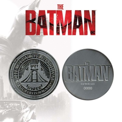 FANATTIK DC COMICS THE BATMAN LIMITED EDITION GOTHAM CITY MEDALLION