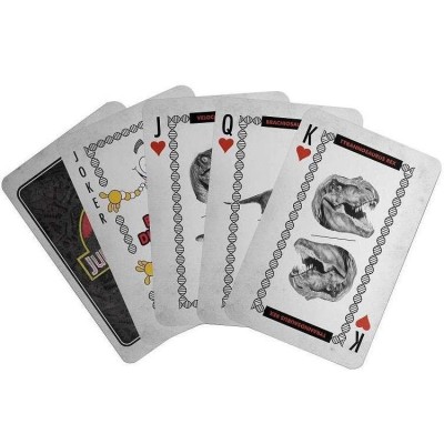 FANATTIK JURASSIC PARK PLAYING CARDS GIFT SHOP MAZZO DI CARTE