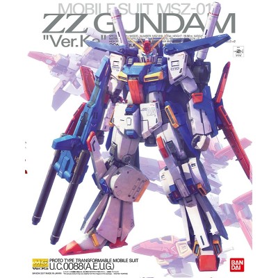 BANDAI MASTER GRADE MG GUNDAM ZZ VER KA 1/100 MODEL KIT FIGURE