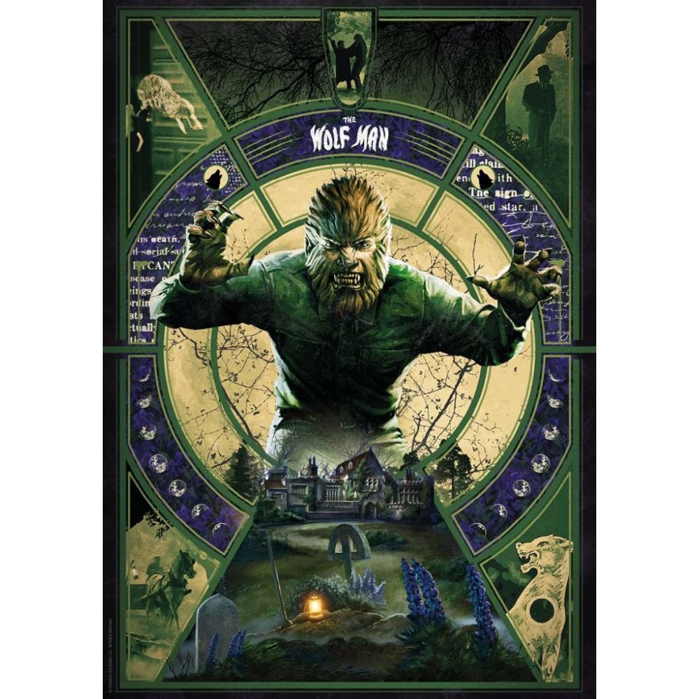 THE WOLFMAN ART PRINT POSTER 30 X 42 CM FANATTIK