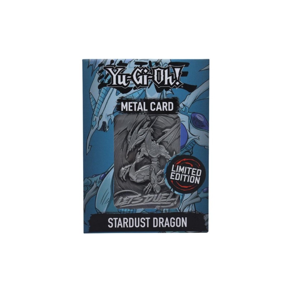FANATTIK YU-GI-OH! LIMITED EDITION STARDUST DRAGON METAL CARD