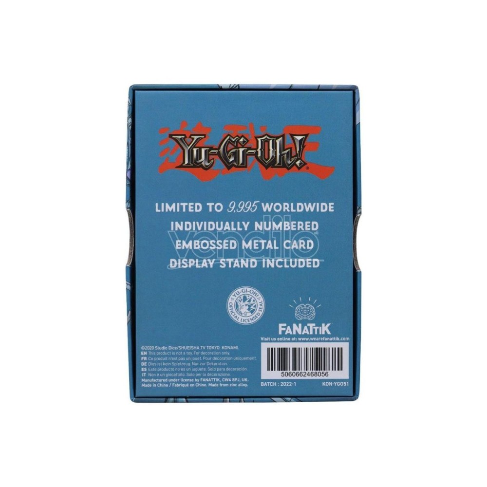 YU-GI-OH! LIMITED EDITION STARDUST DRAGON CARTA IN METALLO FANATTIK