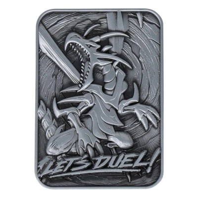 YU-GI-OH! LIMITED EDITION RED EYES BLUE DRAGON CARTA IN METALLO FANATTIK